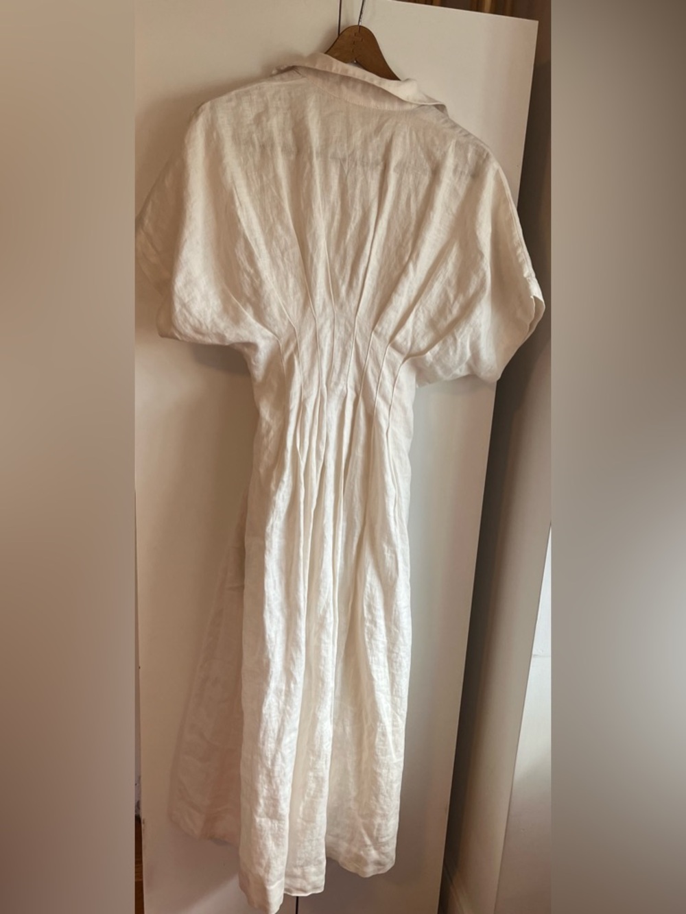 Anthropologie x Exquise Tobie Linen Maxi Dress Size Small NWT - Picture 6 of 16